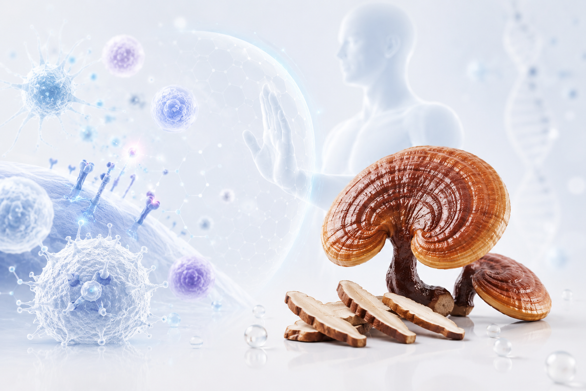 Reiši un imunitāte: Ganoderma lucidum un imūnsistēmas atbalsts